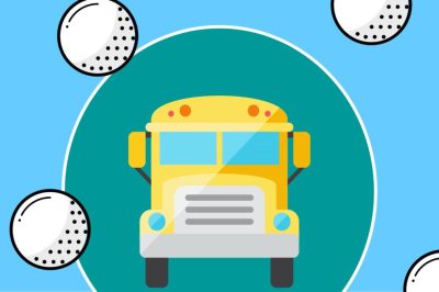 Cколько мячей для гольфа войдет в школьный автобус?